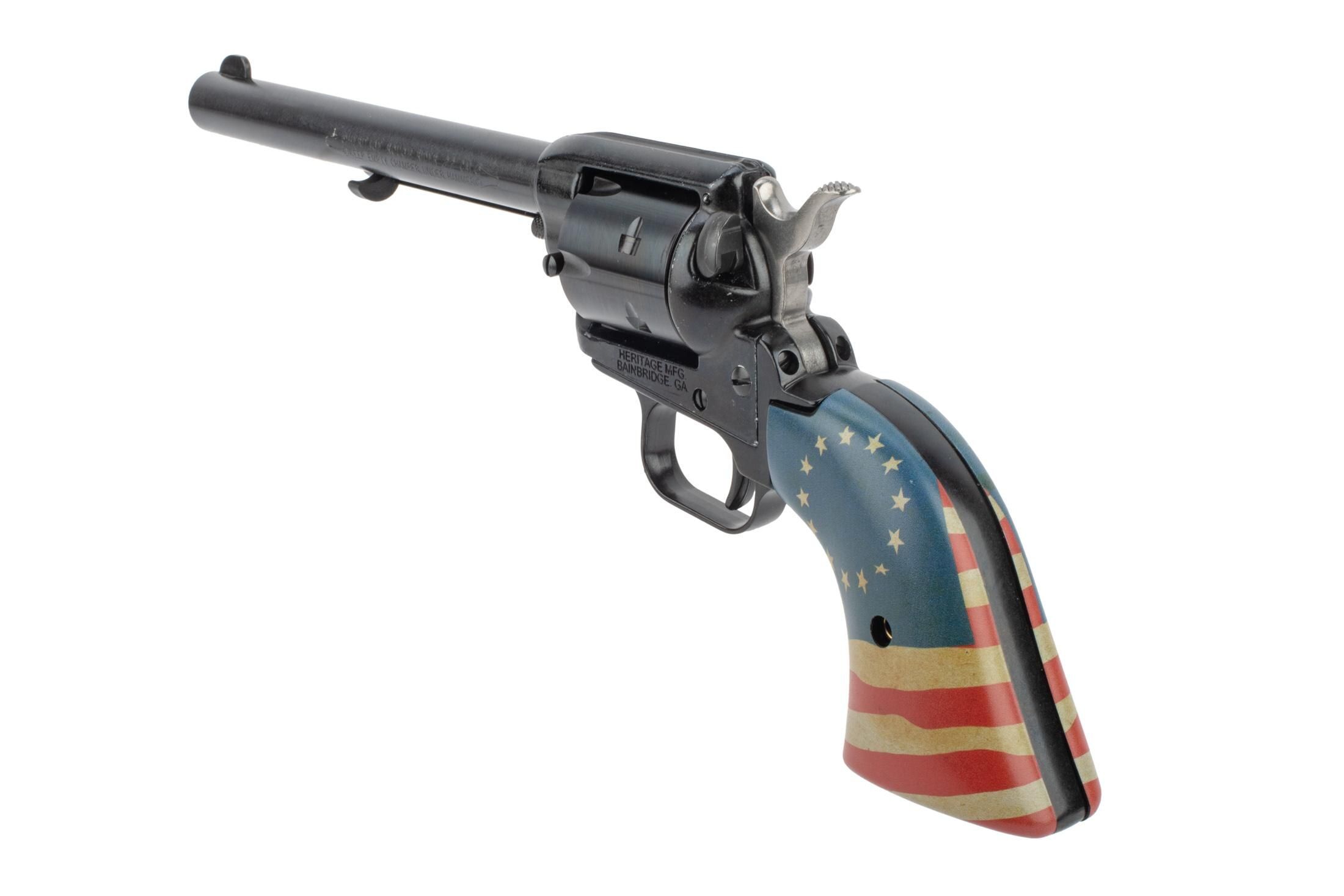 Heritage Rough Rider 22LR 6-Round Revolver - Betsy Ross Flag - 6.5